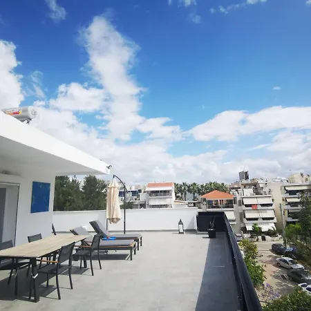 Roofgarden Apartment Close Subway Station Афины Экстерьер фото