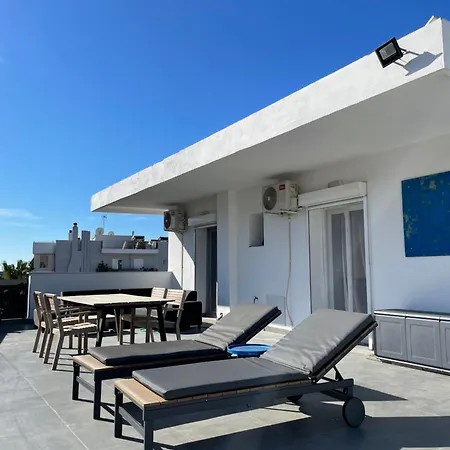 Roofgarden Apartment Close Subway Station Афины Экстерьер фото